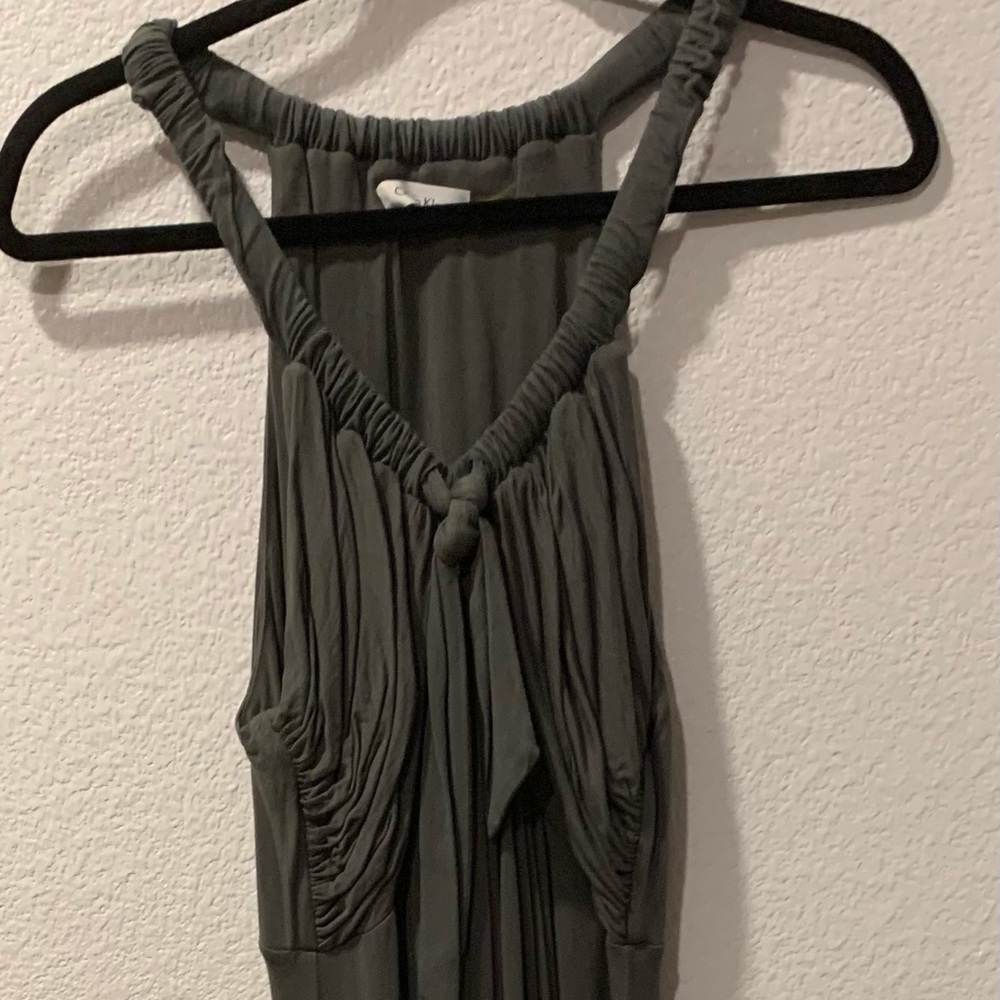 Calvin Klein maxi dress halter size 10